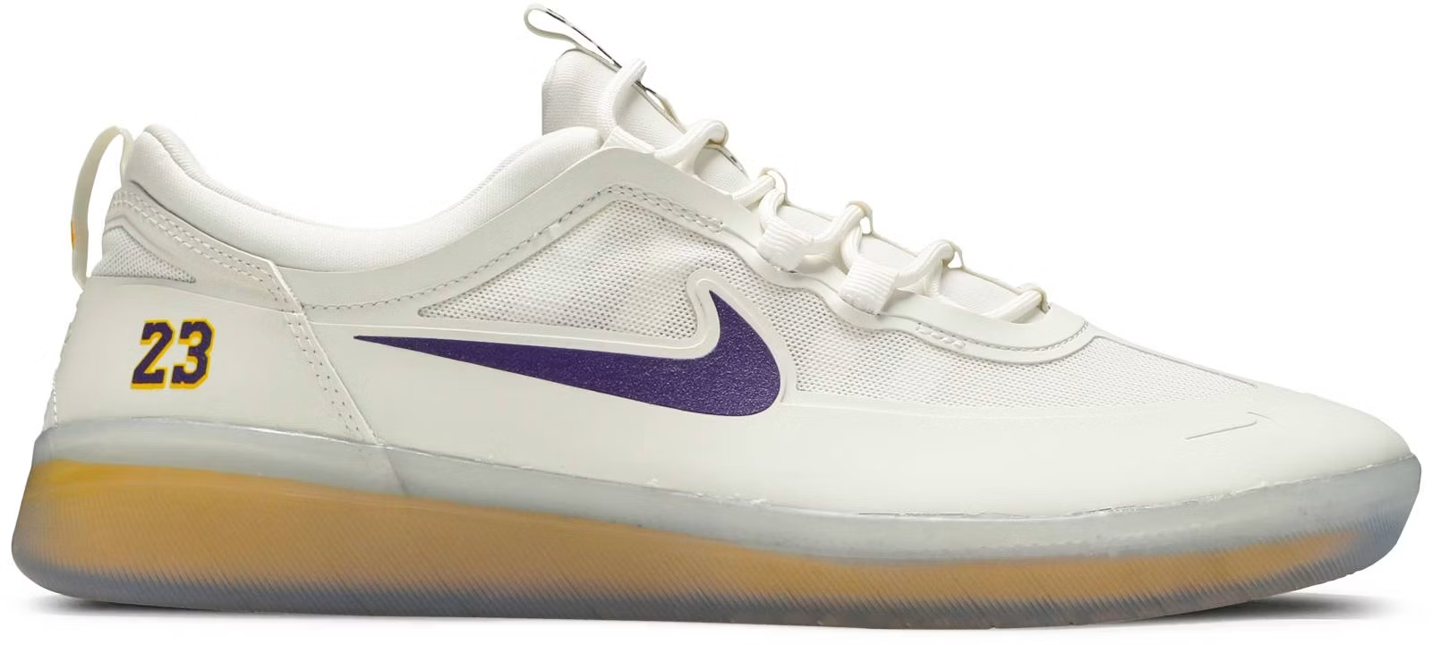 DA3439-100 NBA Ã Nike SB Nyjah Free 2 "Lakers" (Men's)