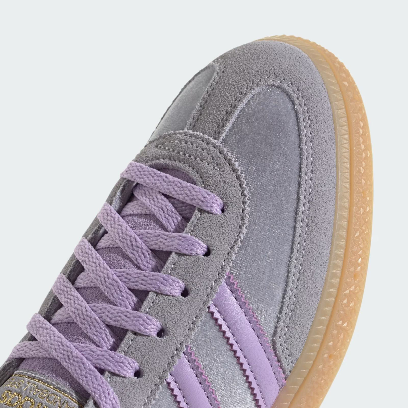 JR3646 adidas Originals Handball Spezial Glory Grey Powder Plum Gum (Men's)