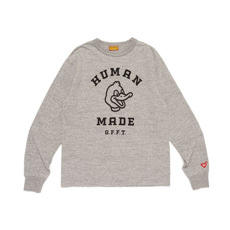 HUMAN MADE Graphic L/S T-Shirt Gray