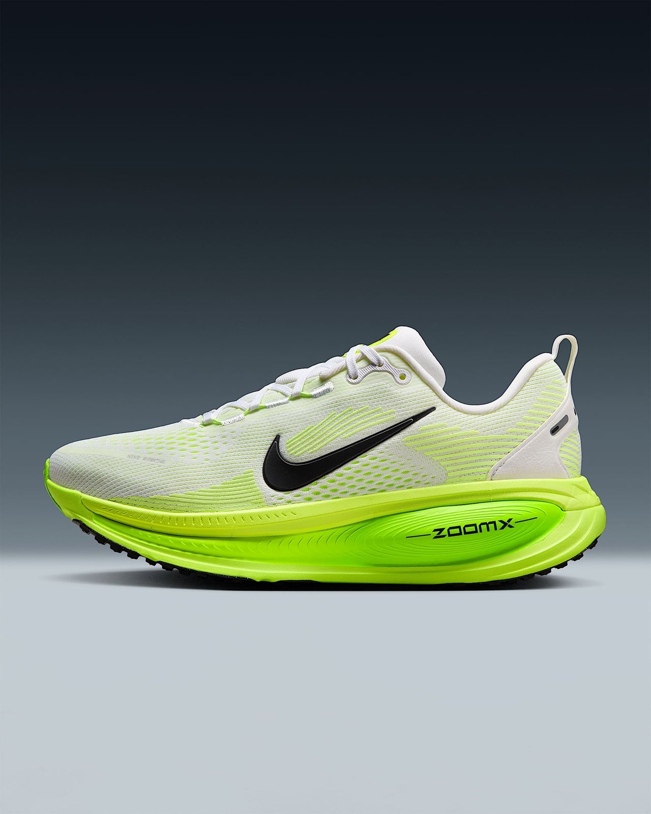 HM6804-102 Nike  Vomero 18 White Electric Green Volt Black (Women's)