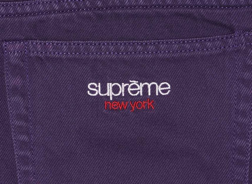 Supreme Baggy Jean Purple