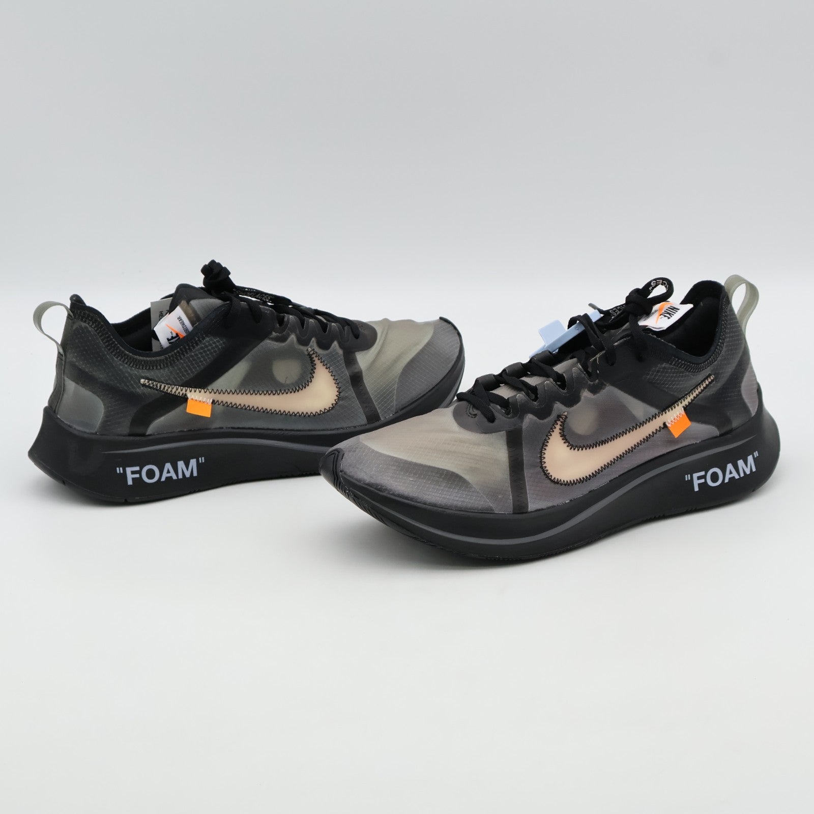 AJ4588-001 OFF-WHITE Ã NIKE ZOOM FLY BLACK (Men's)