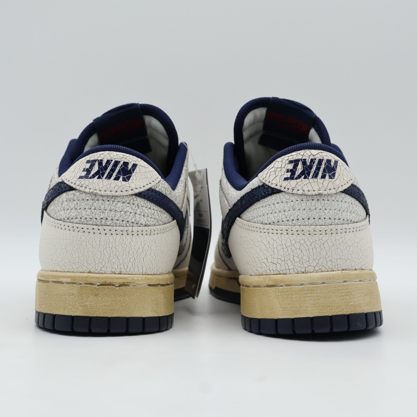 IH6766-001 Stranger Things Nike Dunk Low Phantom Midnight Navy (Men's)