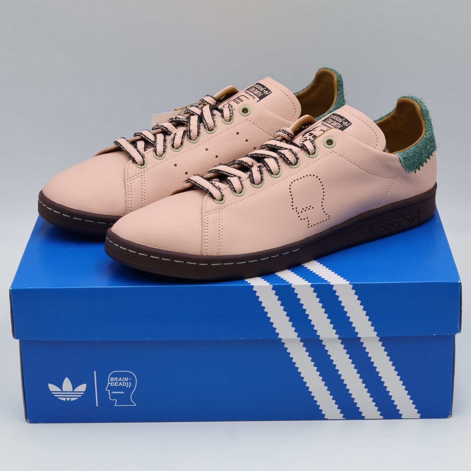 IH3434 Brain Dead adidas Originals Stan Smith Vapour Pink Core Black (Men's)