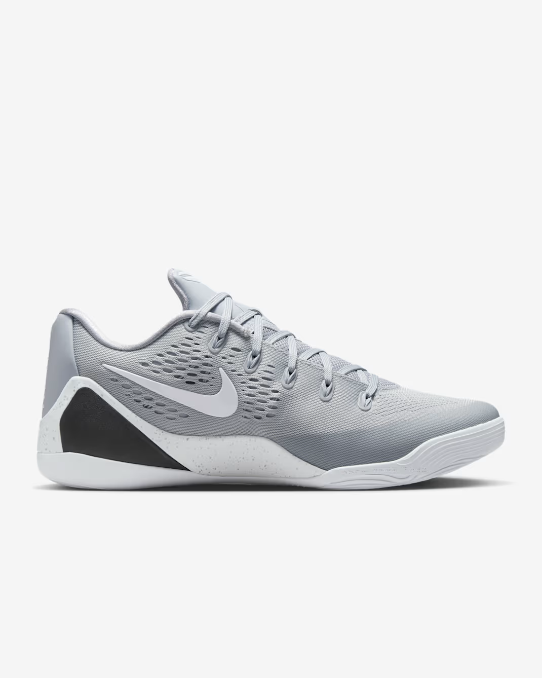 IH1401-001 Nike Kobe 9 Elite Low EM Protro Wolf Grey White (Men's)
