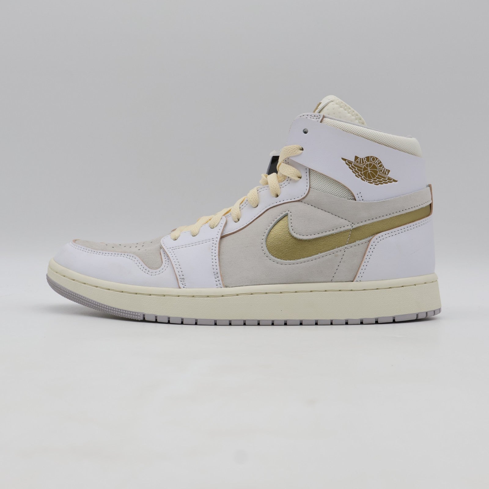 DV1307-107 Nike Air Jordan 1 High Zoom CMFT 2 Metallic Gold