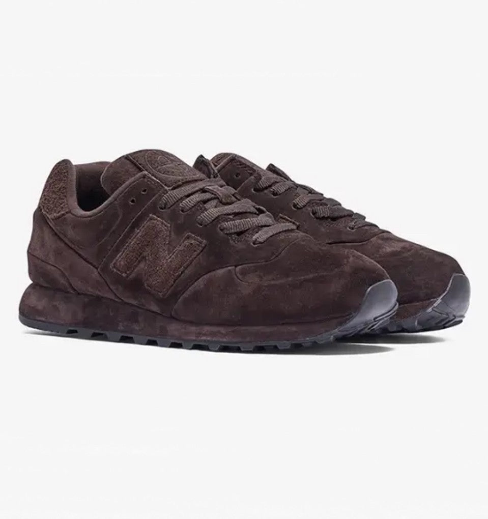 U574BSI1 Stone Island New Balance 574 Legacy Ghost Brown (Men's)
