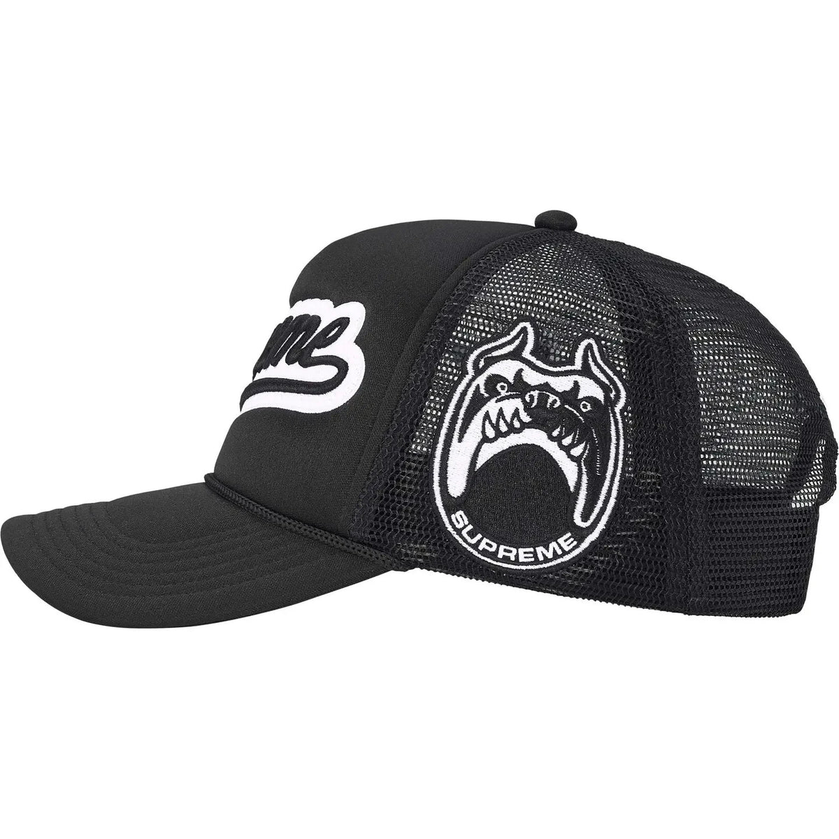 Supreme University Mesh Back 5-Panel Black
