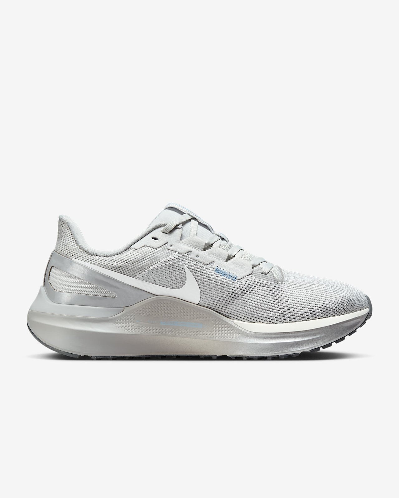 DJ7884-012 Nike Structure 25 Photon Dust Light Smoke Grey Psychic Blue (Women's)