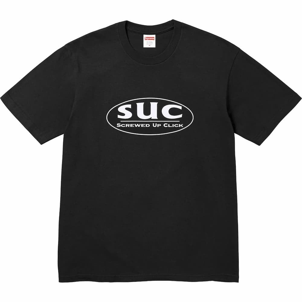Supreme DJ Screw SUC Tee Black