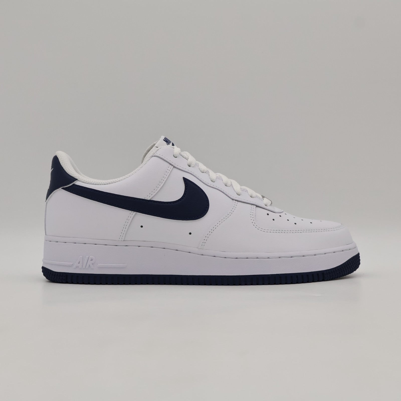 FJ4146-104 Nike Air Force 1 Low '07 White Navy (Men's)