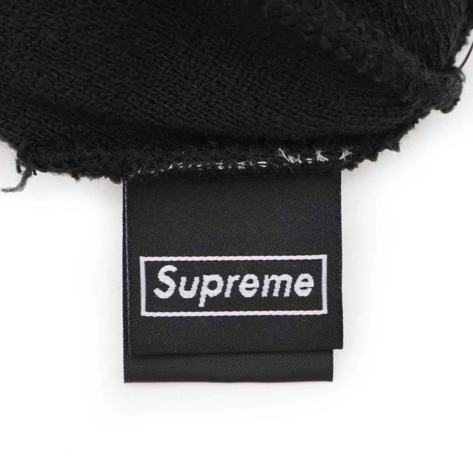 Supreme New Era Box Logo Beanie Black Red FW22