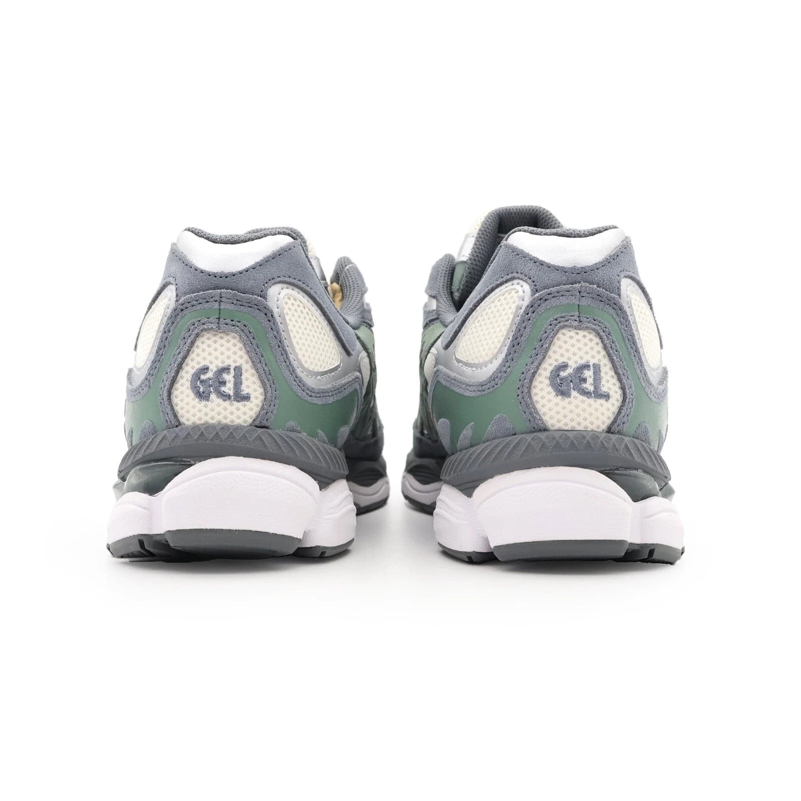 1203A383-101 Asics Gel-NYC Cream Steel Grey Ivory Khaki Green White (Men's)