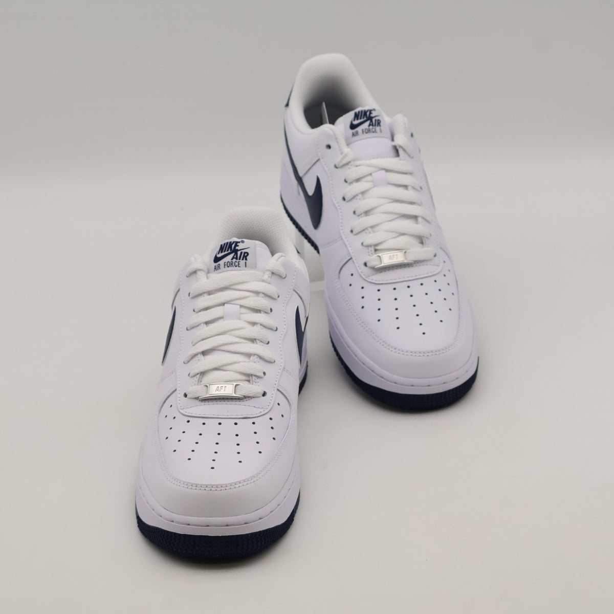 FJ4146-104 Nike Air Force 1 Low '07 White Navy (Men's)