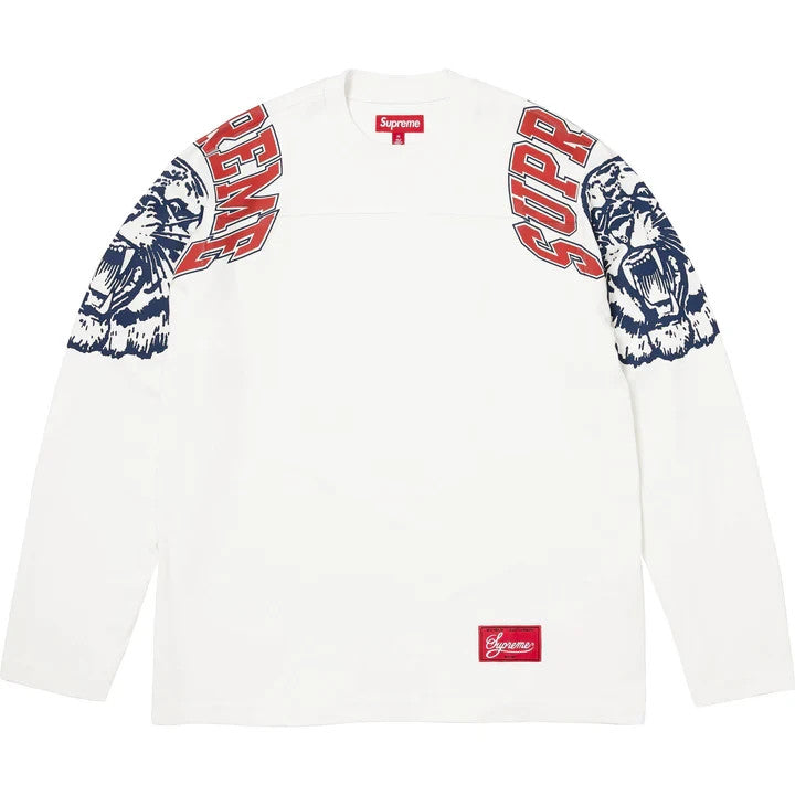 Supreme Mascot L/S Football Top White