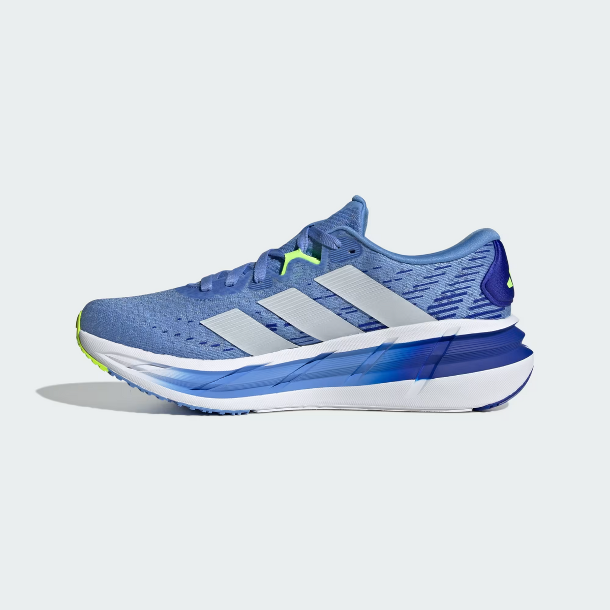 JR0315 adidas Adistar 4 Running Blue Fusion/Dash Grey/Lucid Lemon (Men's)