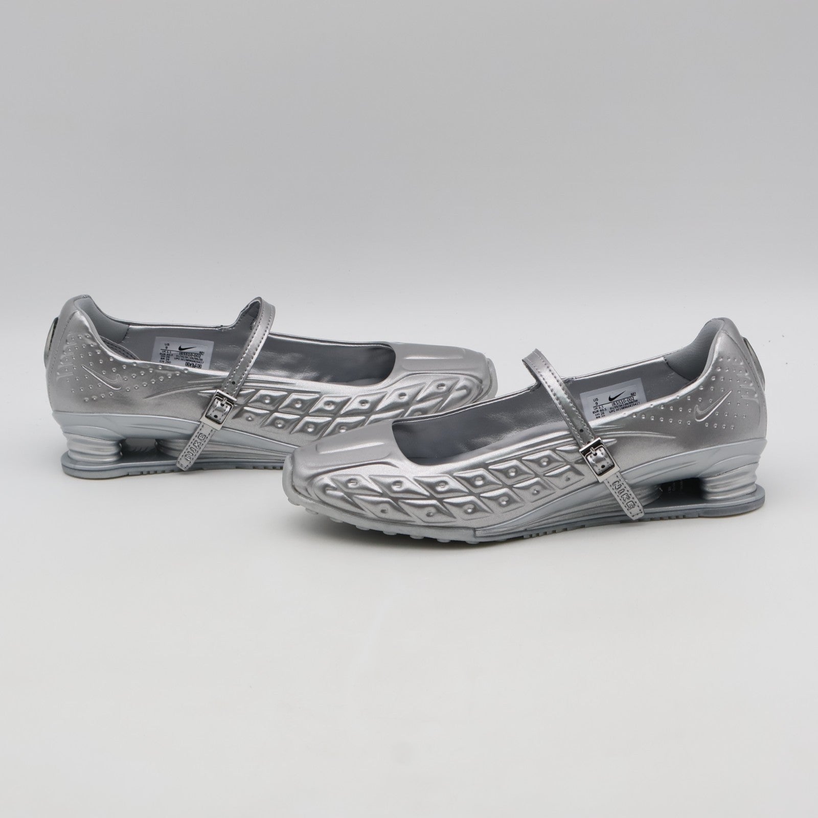 IR5510-002 Nike Shox Z Calistra Metallic Silver (Women's)