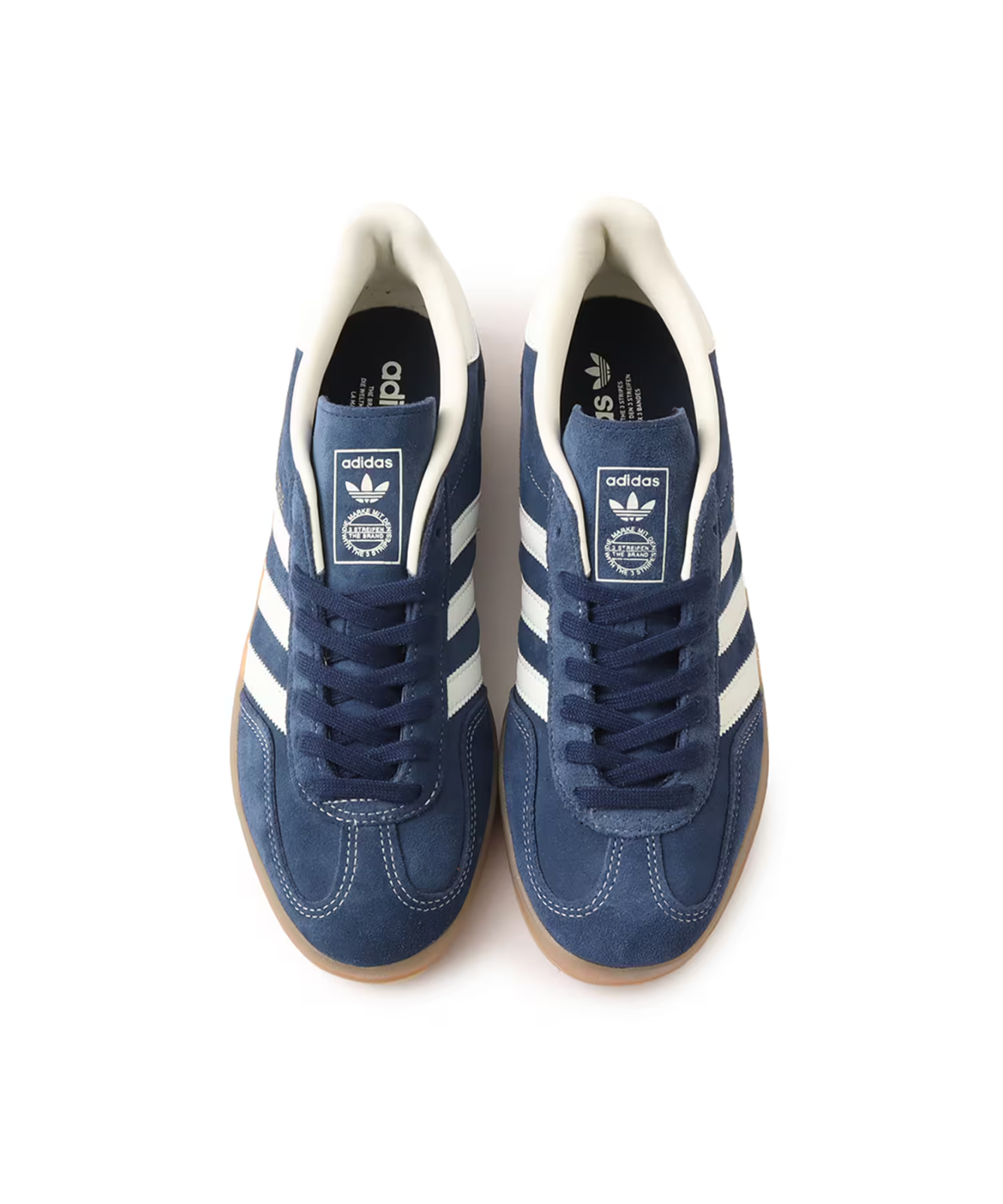 JQ8393 adidas Originals Gazelle Indoor Night Indigo Off White (Men's)