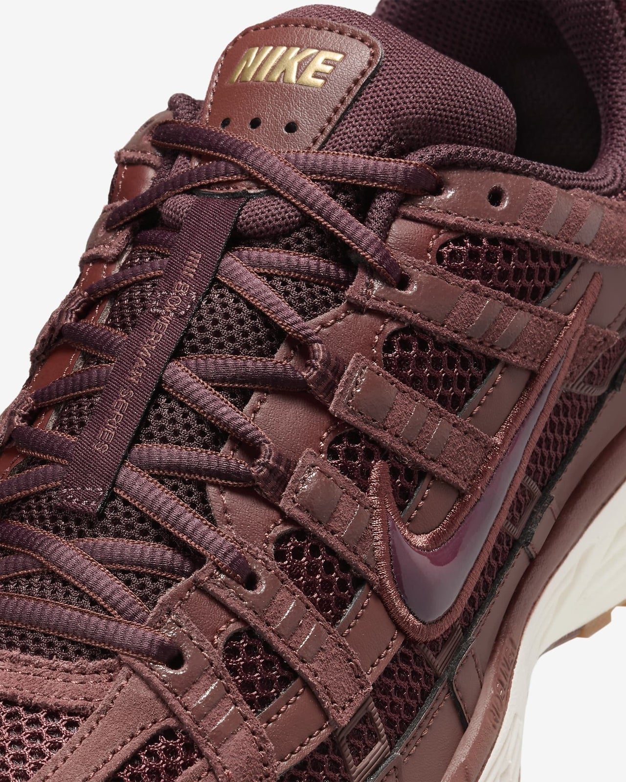 HF0015-200 Nike P-6000 SE Dark Pony Metallic Gold Pale Ivory Burgundy (Men's)