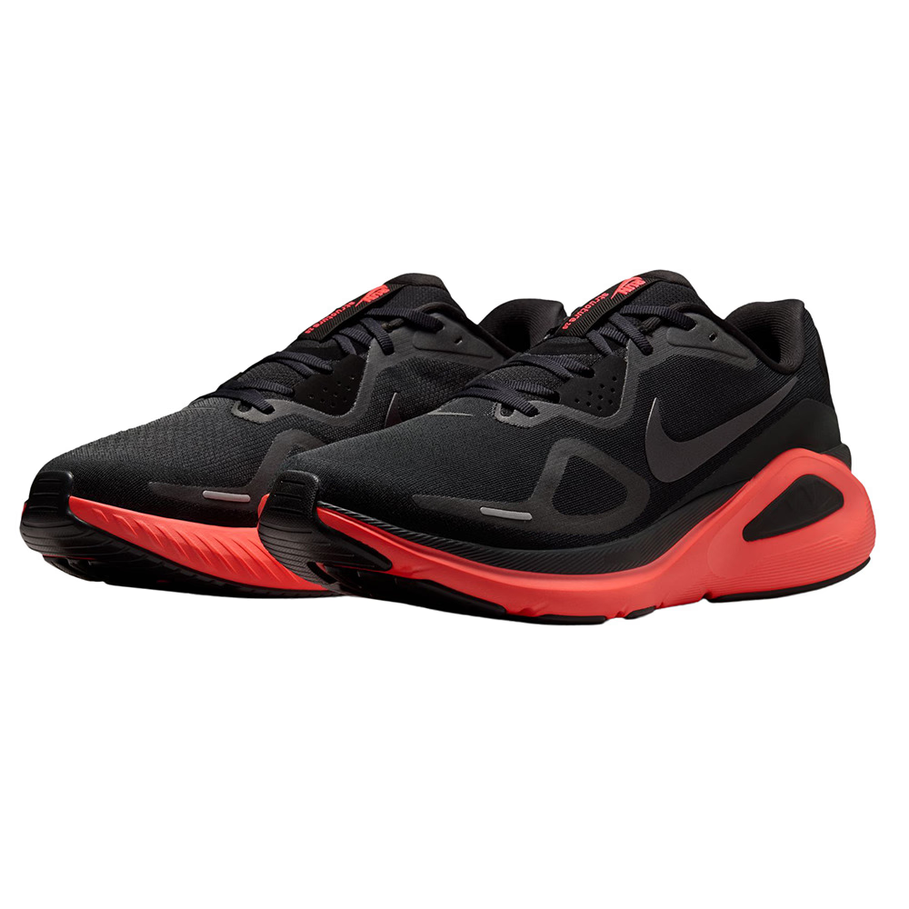 HJ1102-006 Nike Structure 26 "Black/Bright Crimson" (Men's)