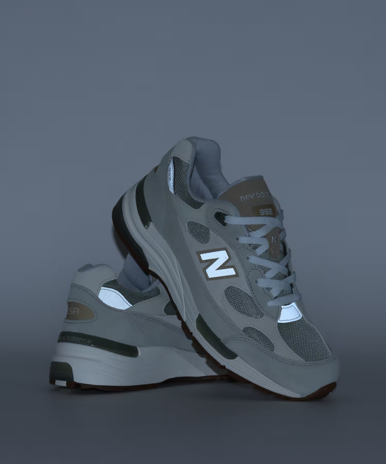 U992720 New Balance 992 Made in USA Olivine (Men's)