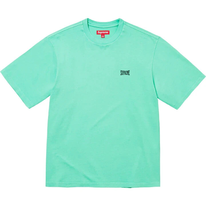 Supreme Warm Up Washed S/S Top Aqua