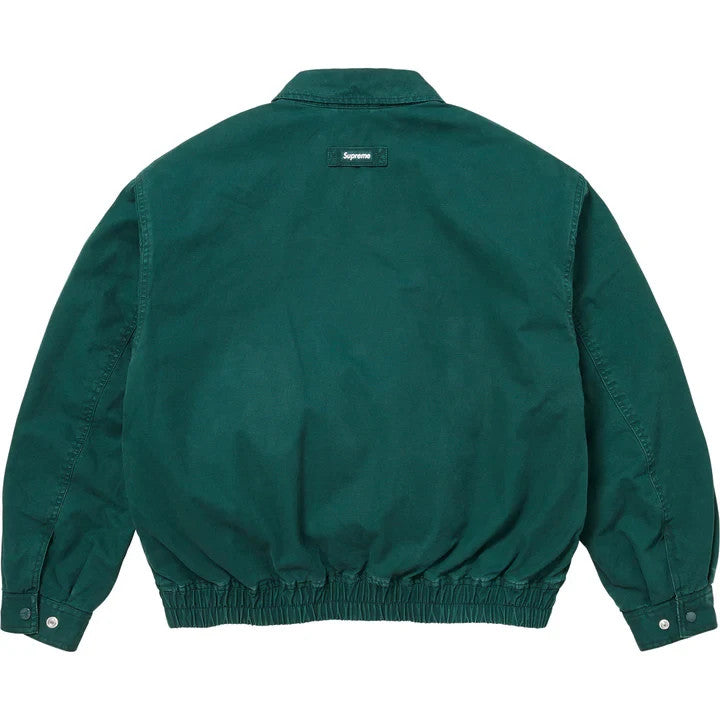 Supreme Hooded Utility Jacket Dark Green