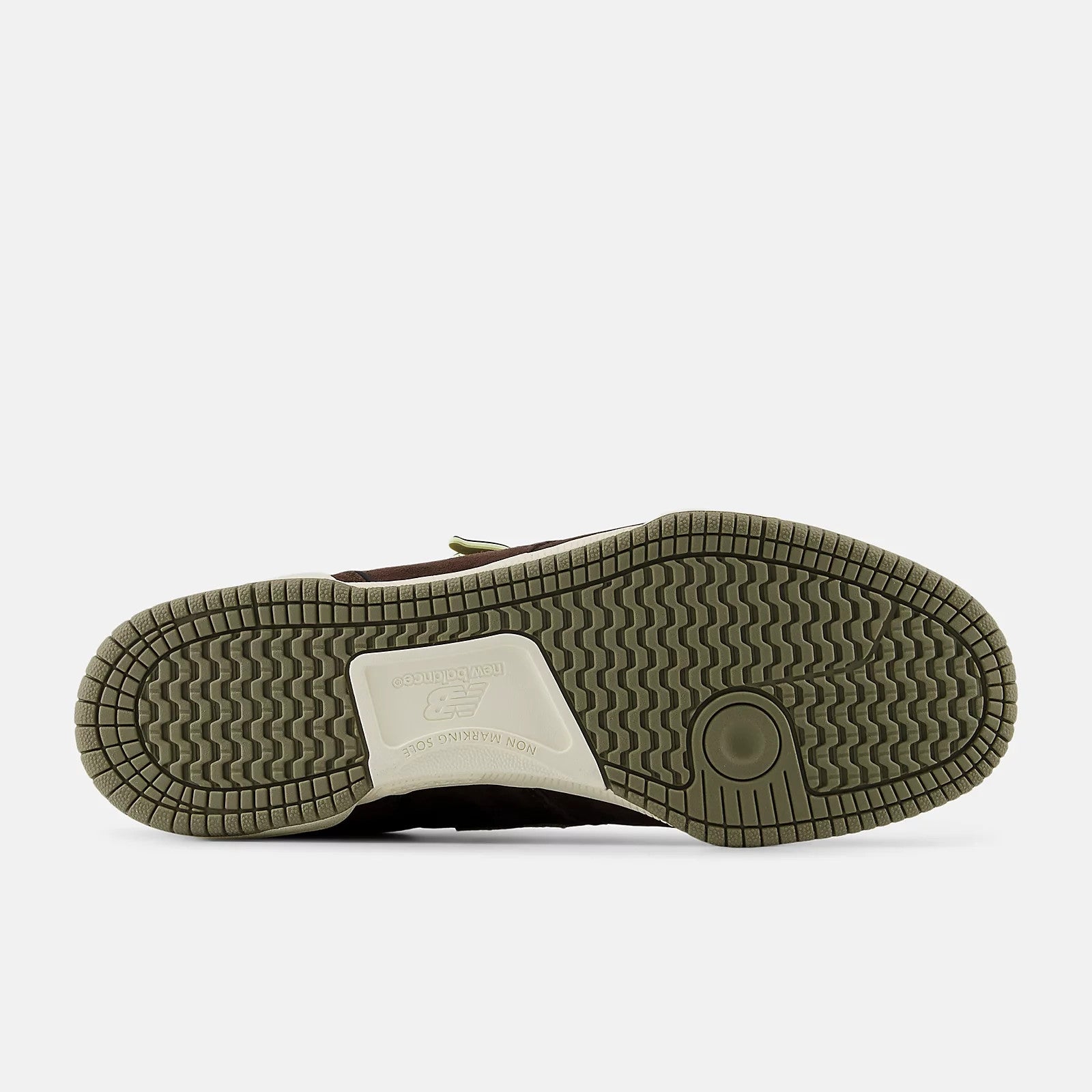 NM600KKD Krooked Skateboards New Balance Numeric 600 Chocolate Olive (Men's)