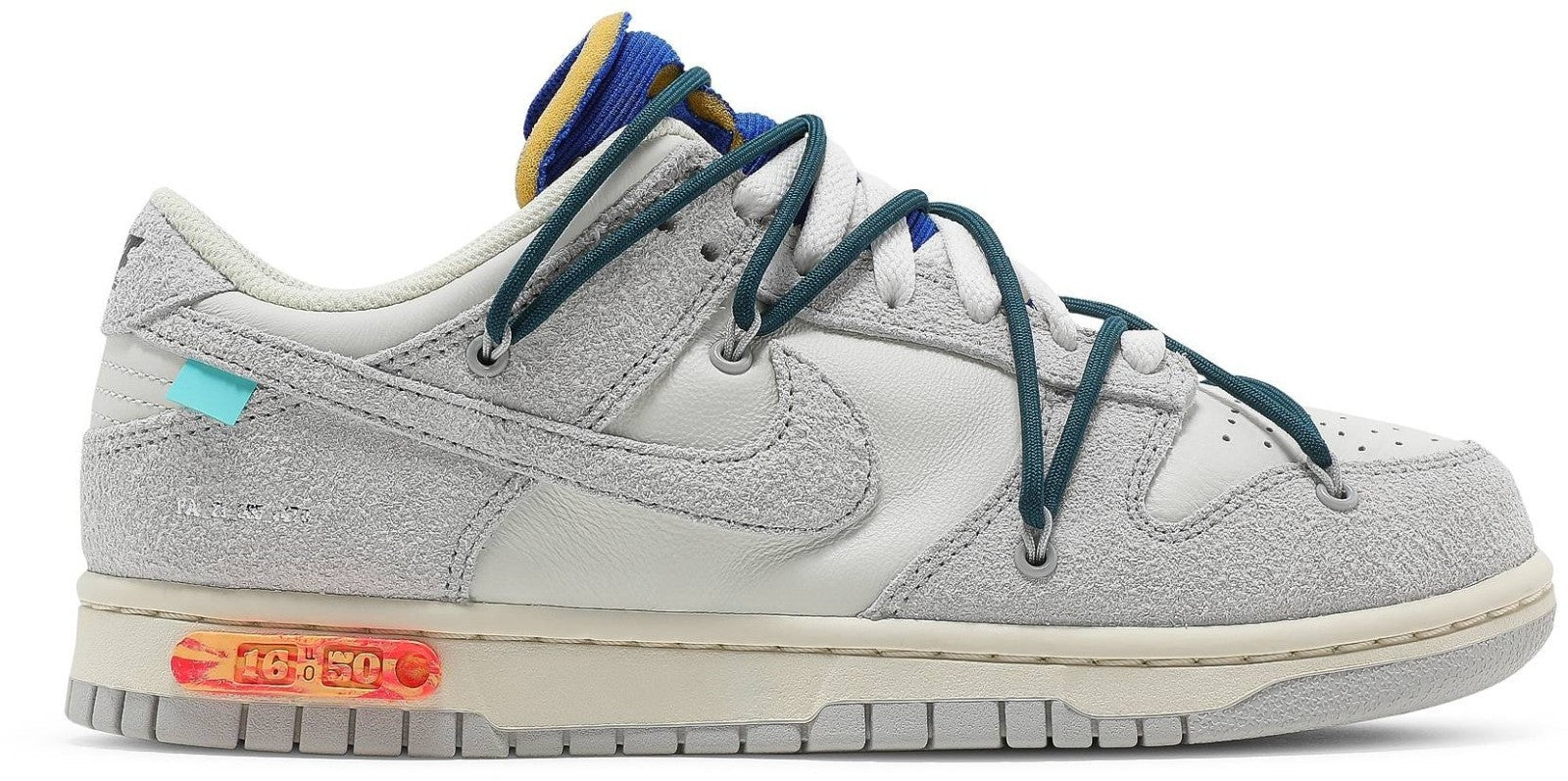 DJ0950-111 Off-White Ã Nike Dunk Low 1 of 50 "Lot.16" (Men's)