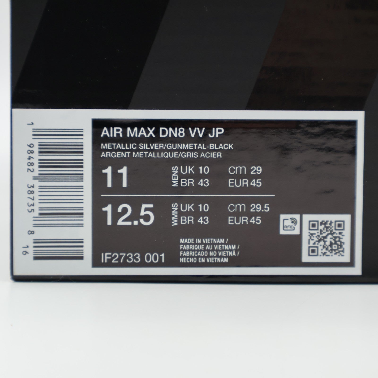 IF2733-001 Victor Victor Worldwide Nike Air Max DN8 Metallic Silver (Men's)