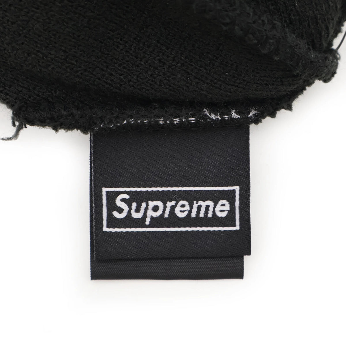 Supreme New Era Box Logo Beanie Black Red FW22