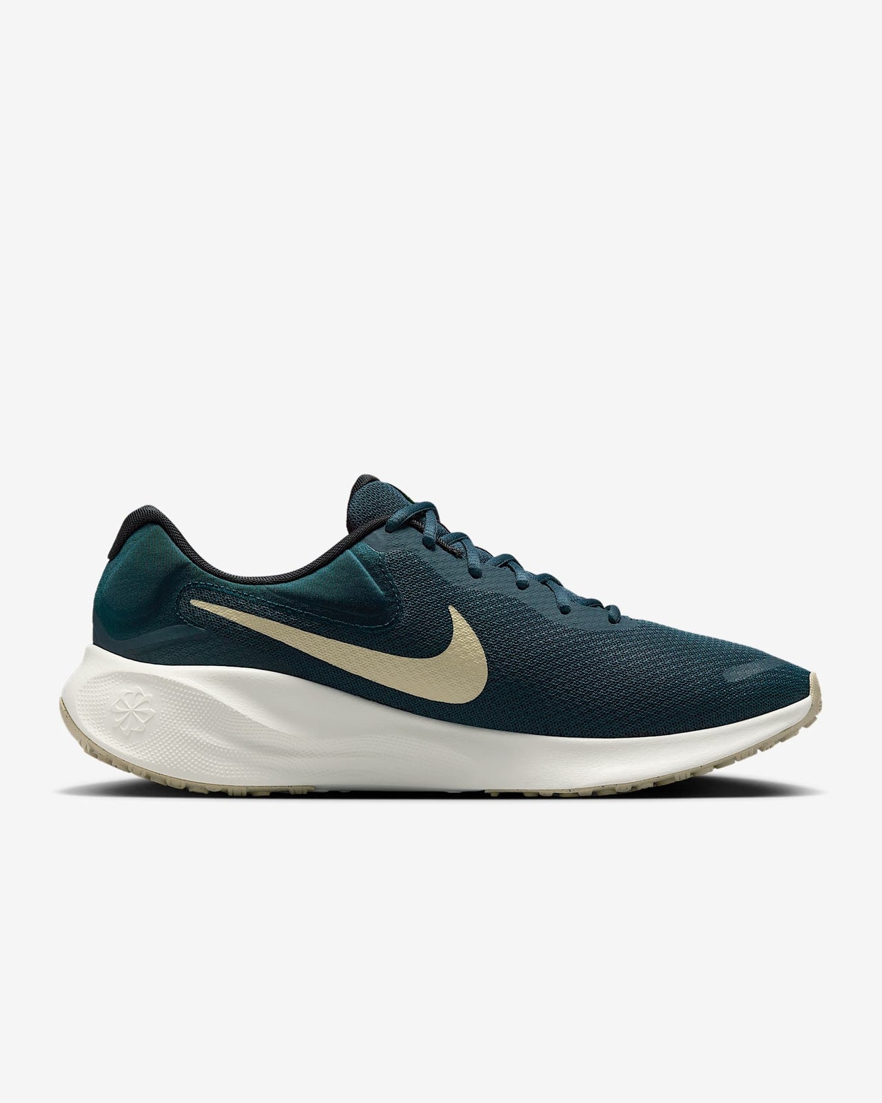 FB2207-407 Nike Revolution 7 Armory Navy Green Strike Hyper Pink Desert (Men's)