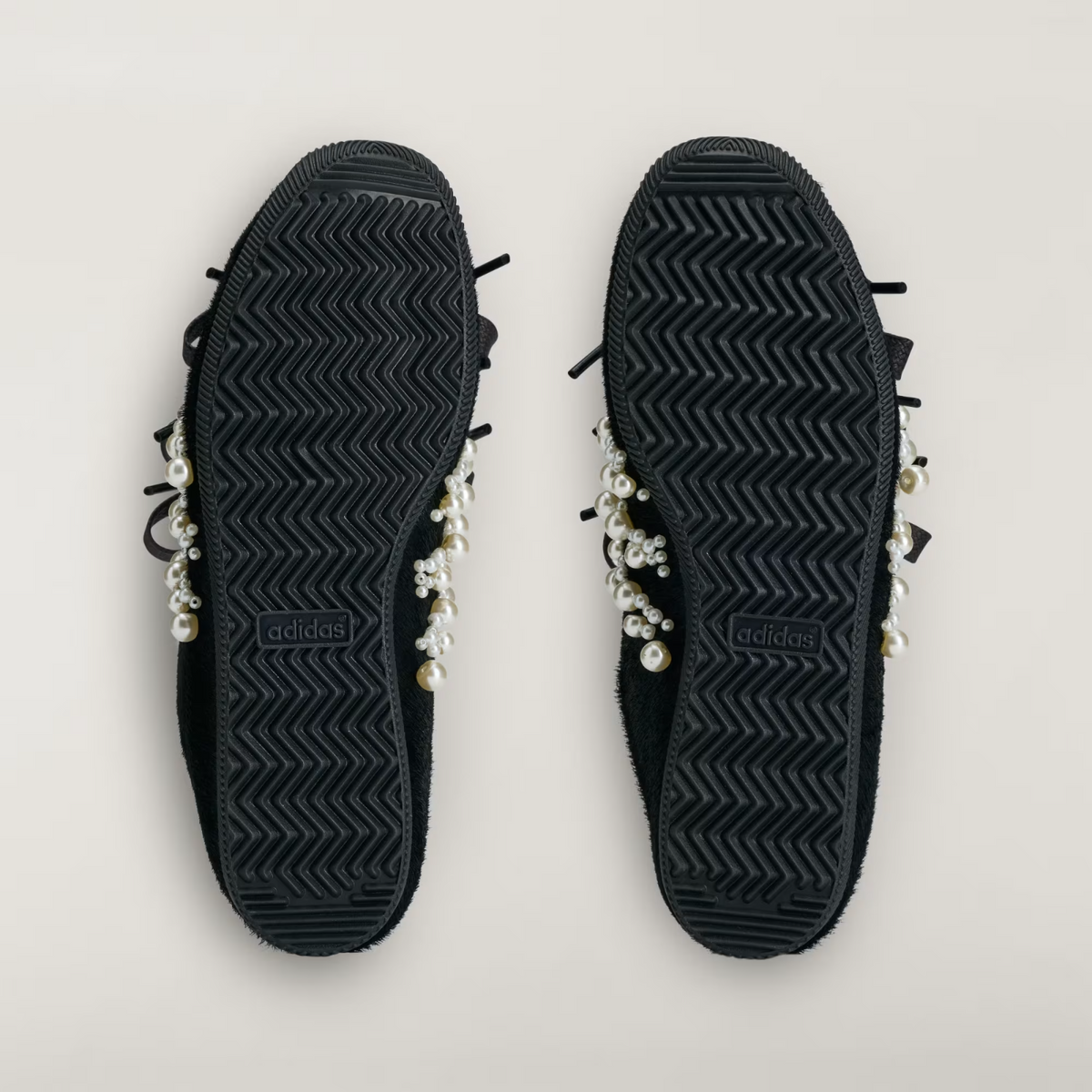 KH7275 Simone Rocha Ã adidas Japan Slip-On Pony Hair "Core Black" (Women's)