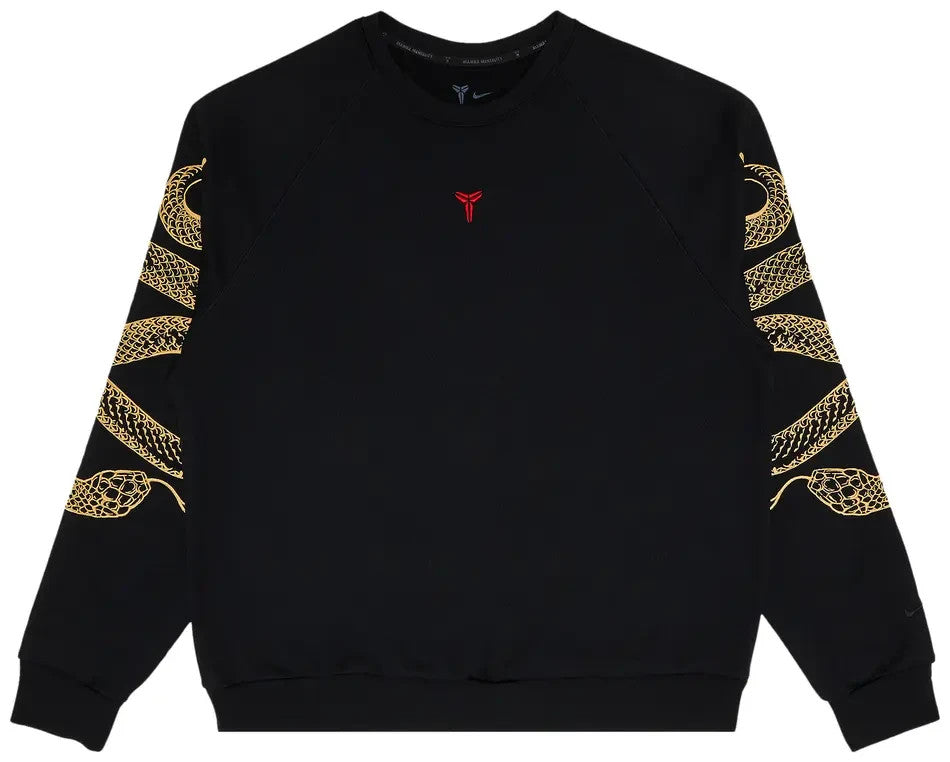 Nike Kobe Year of Mamba Therma-FIT Basketball Crewneck Sweatshirt Black