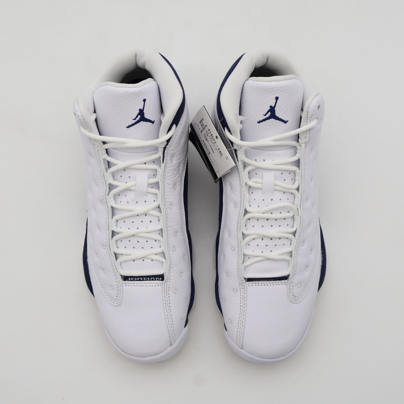 414571-140 Nike Air Jordan 13 Retro White and Midnight Navy (Men's)