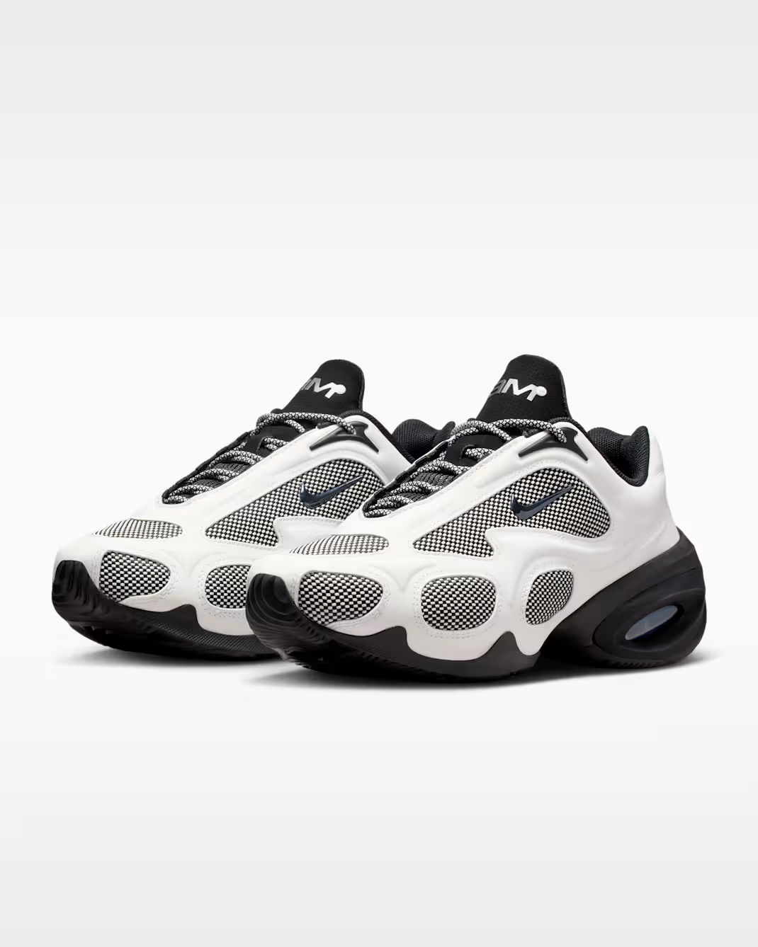 II6282-100 Nike Air Max Muse Summit White Black Metallic Dark Grey (Women's)