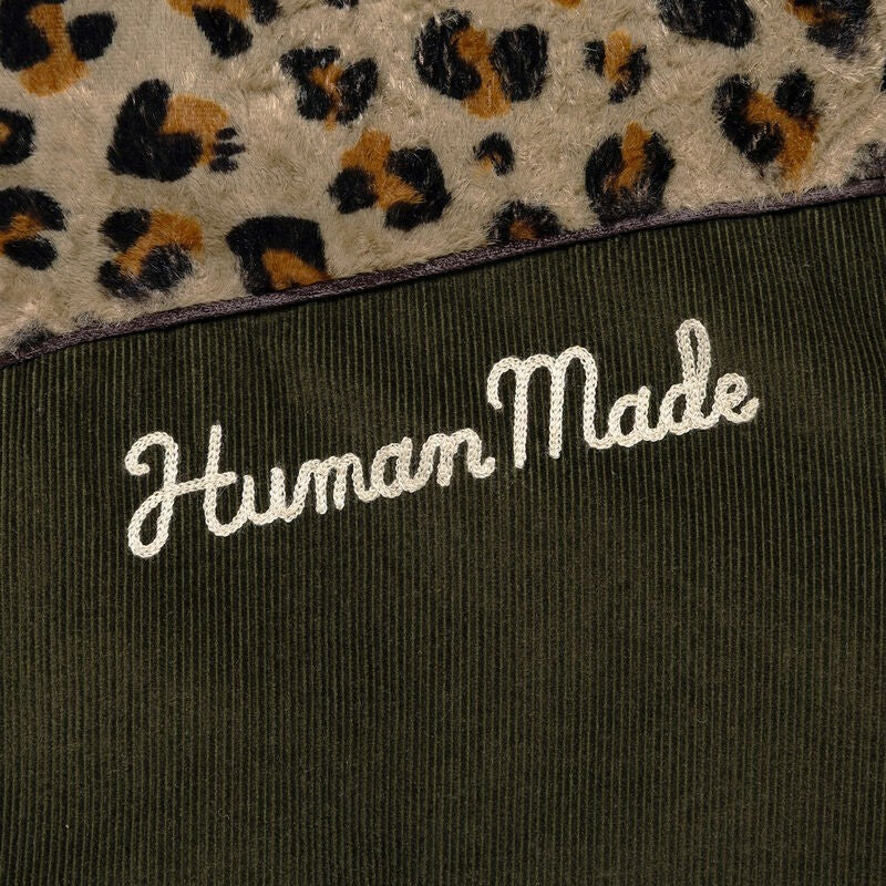 HUMAN MADE Leopard Jacket Olivedrab