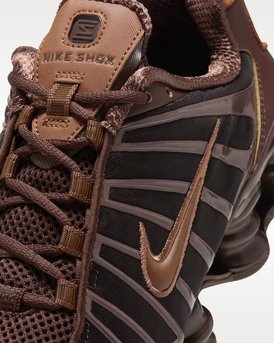 AR3566-205 Nike Shox TL "Cacao Wow/Light British Tan" (Women's)