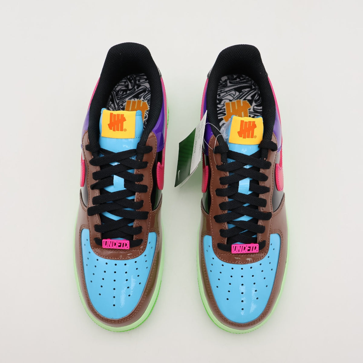 DV5255-200 Nike Air Force 1 Low SP Undefeated Multi-Patent Pink Prime