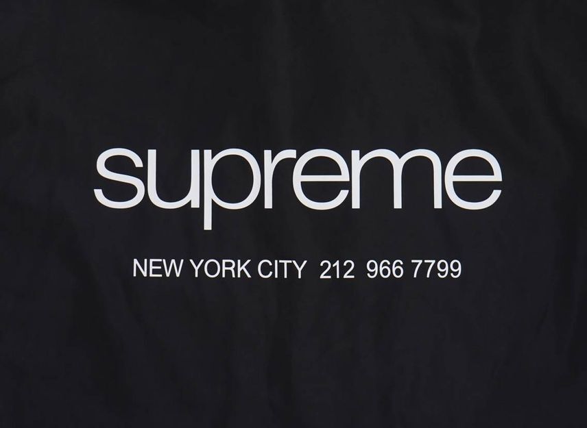 Supreme Nyc Coaches Jacket Black