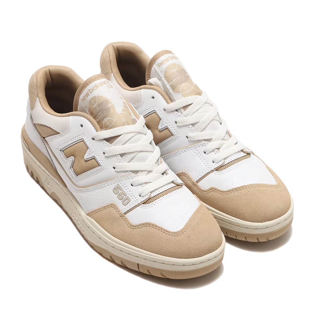 BB550NEC New Balance 550 White Brown (Men's)