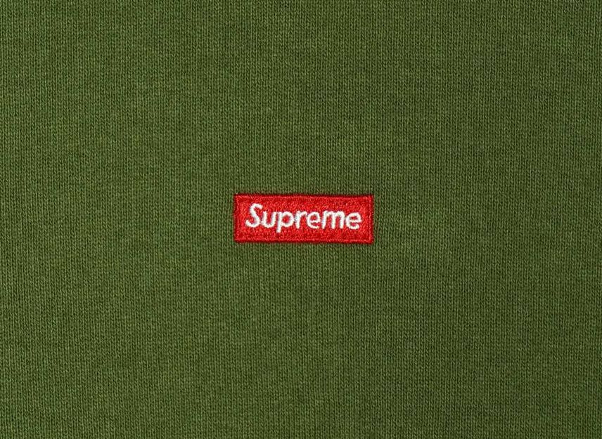 Supreme Small Box Crewneck Olive