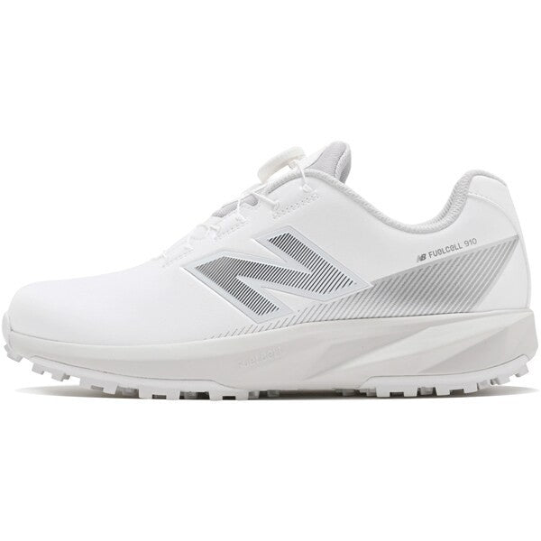 U910B9PE New Balance FuelCell 910V1 Boa "White/Silver Metallic" (Men's)