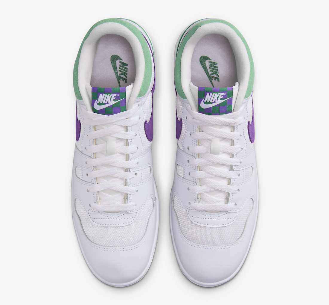 FZ2097-101 Nike Attack Court Green and Hyper Grape (Men's)