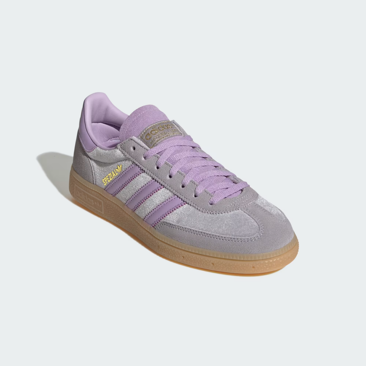 JR3646 adidas Originals Handball Spezial Glory Grey Powder Plum Gum (Men's)