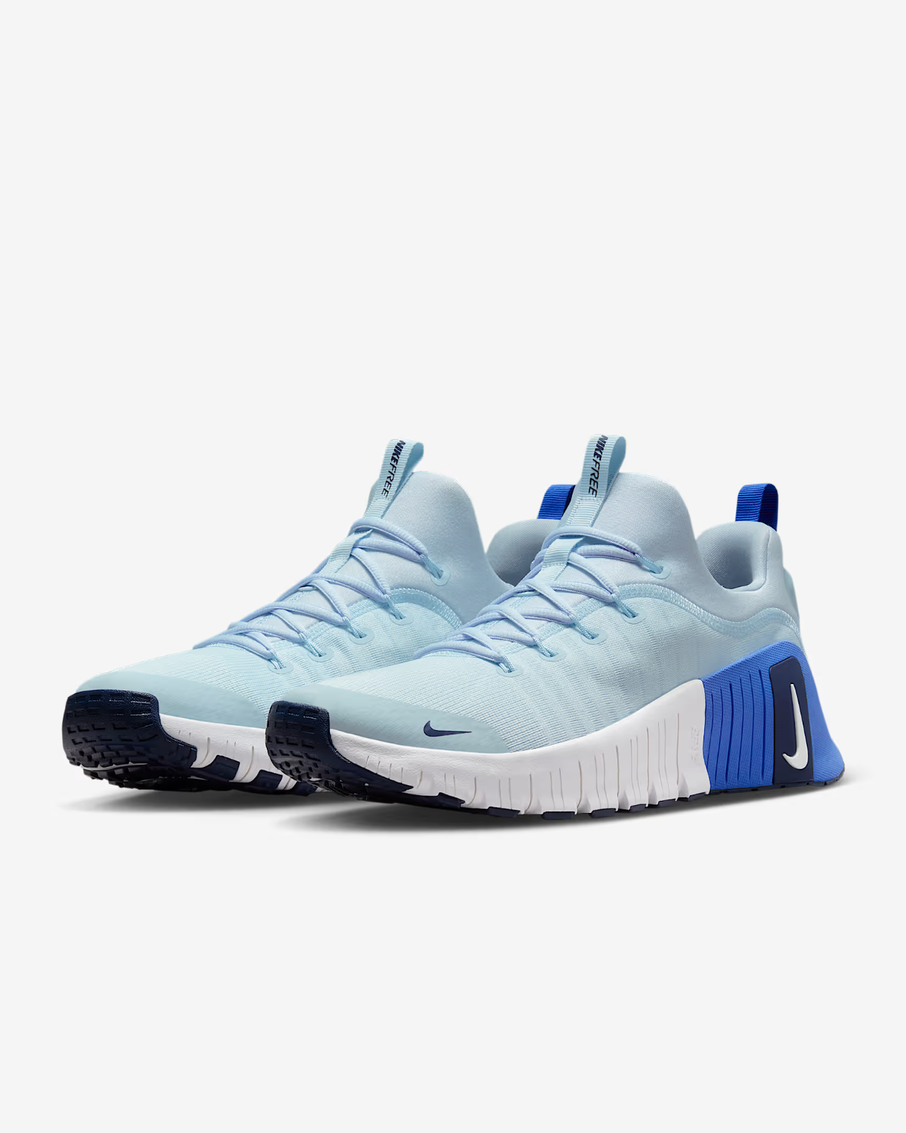 FJ7127-403 Nike Free Metcon 6 Blue Tint Comet Blue Midnight Navy White (Men's)