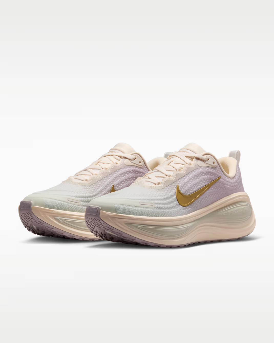 IW1233-102 Nike Vomero Plus "Chalk/Bleached Lilac" (Women's)