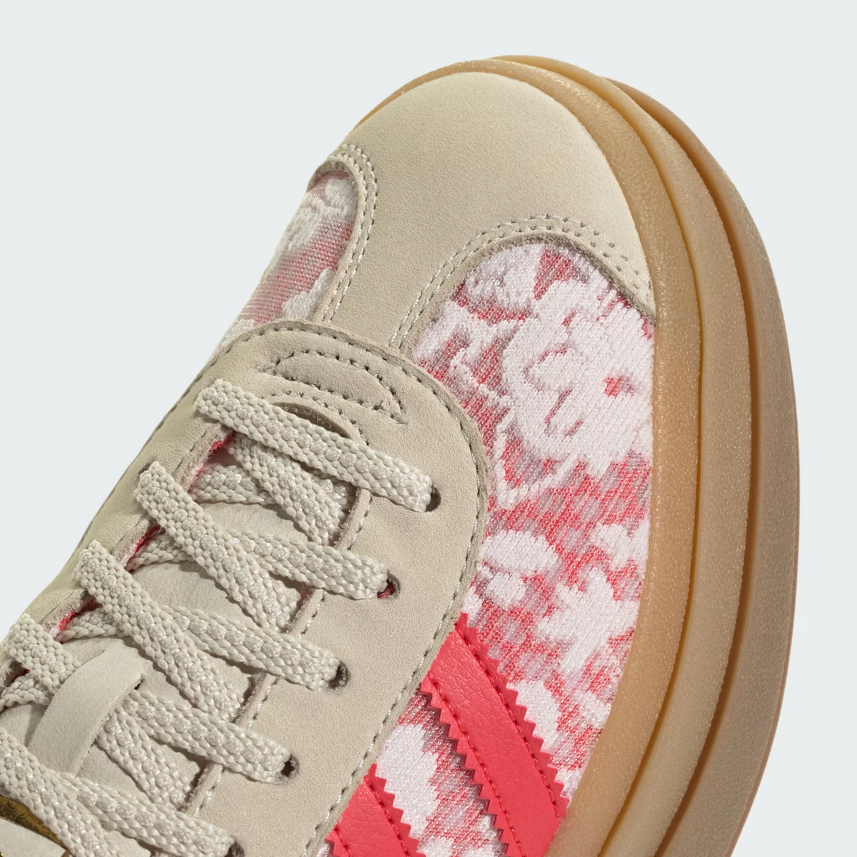 JR8885 Liberty London adidas Originals Gazelle Bold Better Scarlet (Women's)