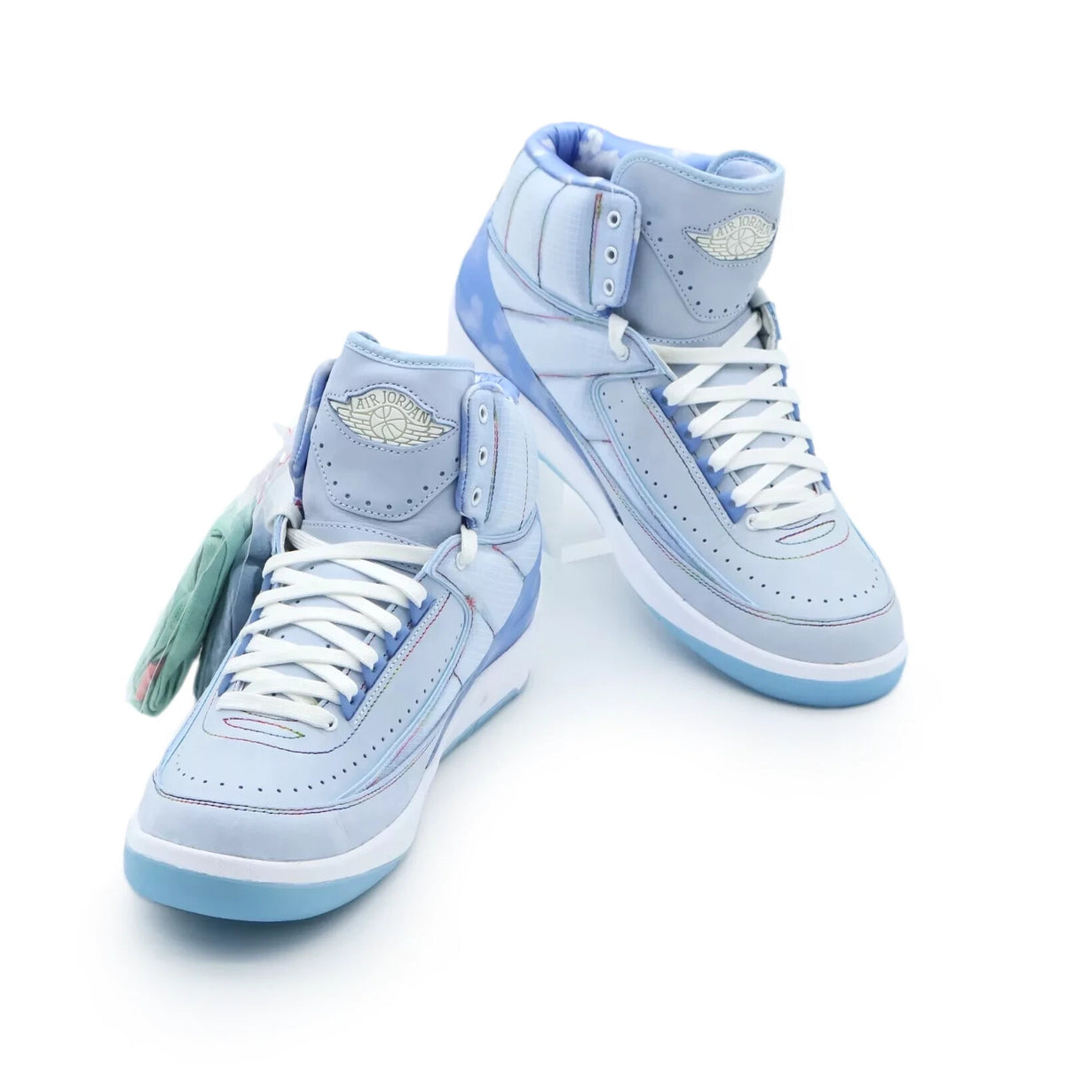 DQ7691-419 J Balvin Nike Air Jordan 2 Retro SP Celestine Blue White (Men's)