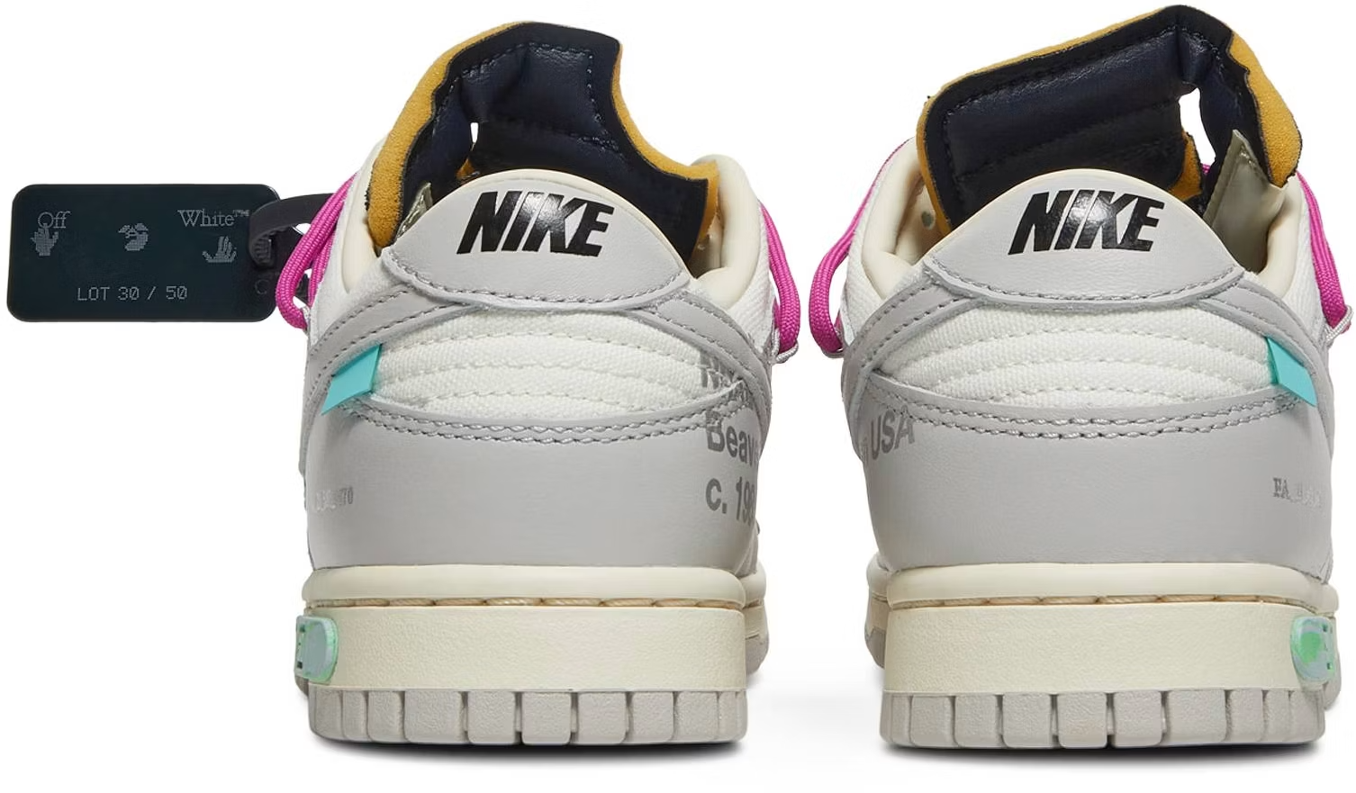 DM1602-122 Off-White Ã Nike Dunk Low 1 of 50 "Lot.30" (Men's)